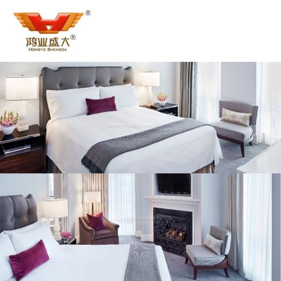 Деревянный спальный гарнитур с мебелью для гостиничных номеров из Китая