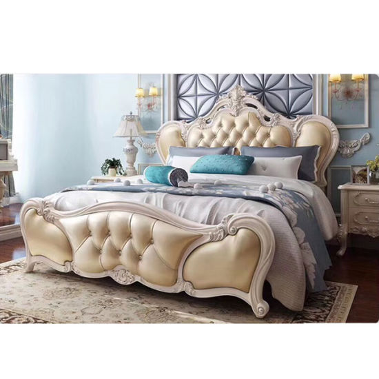 Недавно дизайн-отель роскошный королевский набор мебели для спальни