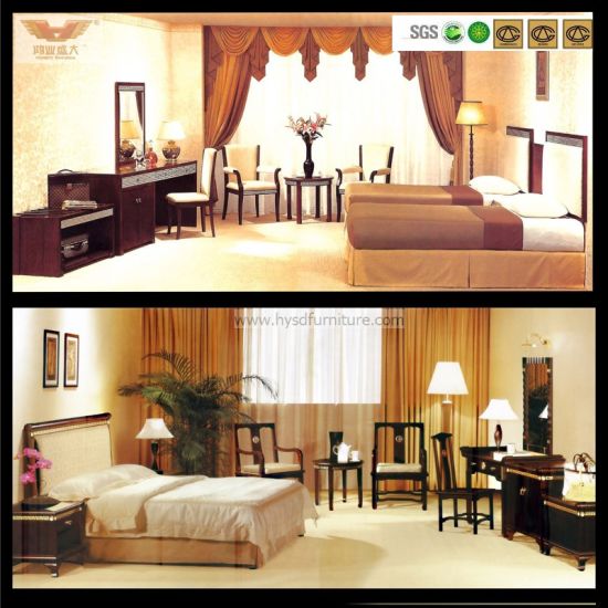 Наборы мебели спальни гостиницы Coustomized нового дизайна роскошные (HY-025)