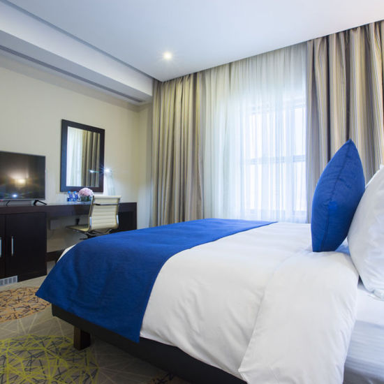 Современный набор мебели спальни гостиницы Саудовской Аравии 5 звезд деревянный