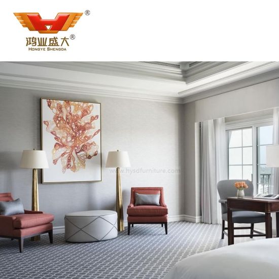 Мебель кровати спальни профессионального отеля роскошная современная