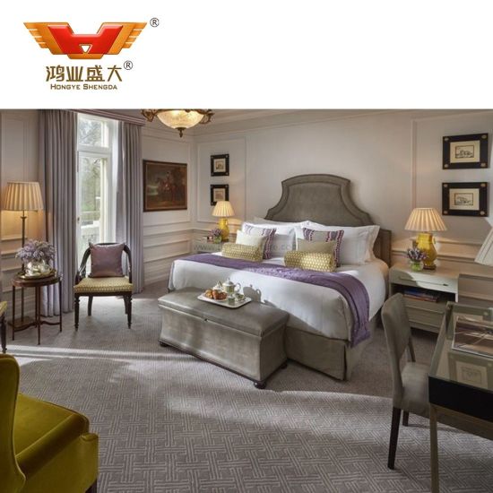Современный роскошный набор мебели для спальни отеля